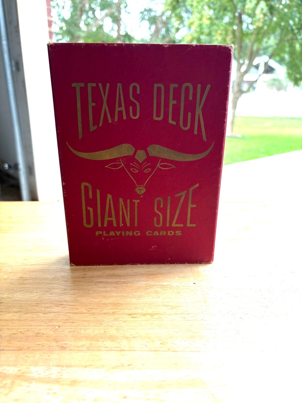 Giant Size Playing Cards in Box